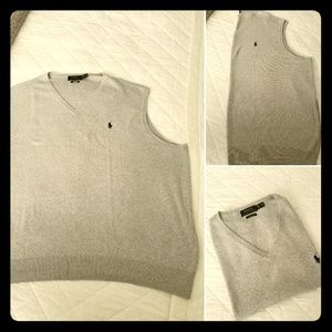 Polo Ralph Lauren Sleeveless V Neck Sweater